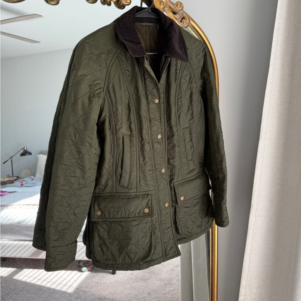 Barbour Brown Quilted Jacket